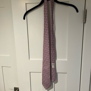 Vineyard Vines Mens Purple Corn Dog Tie